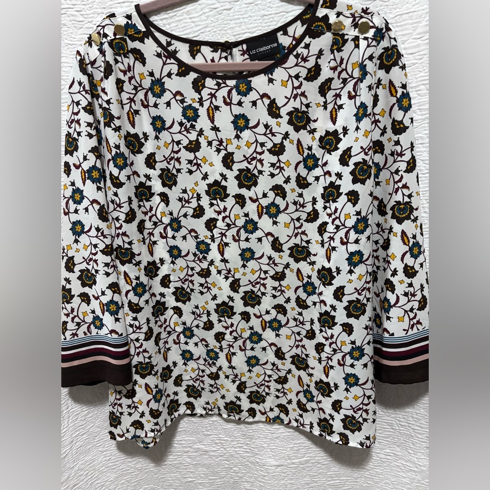 Liz Claiborne women’s XXL Poly top